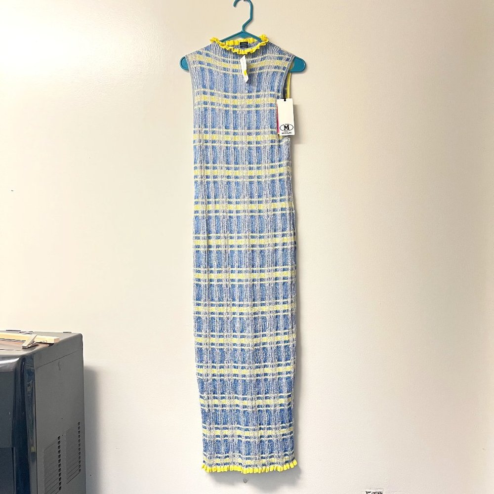 NWT! M By Missoni Abito Lungo‎ Senza Maniche Jumper Dress Large